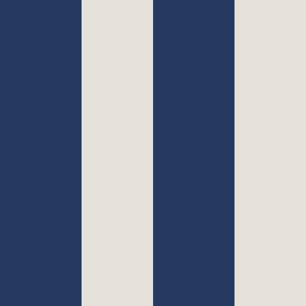 Harborough Stripe Coast Blue Blue Wallpaper 118550 by Joules