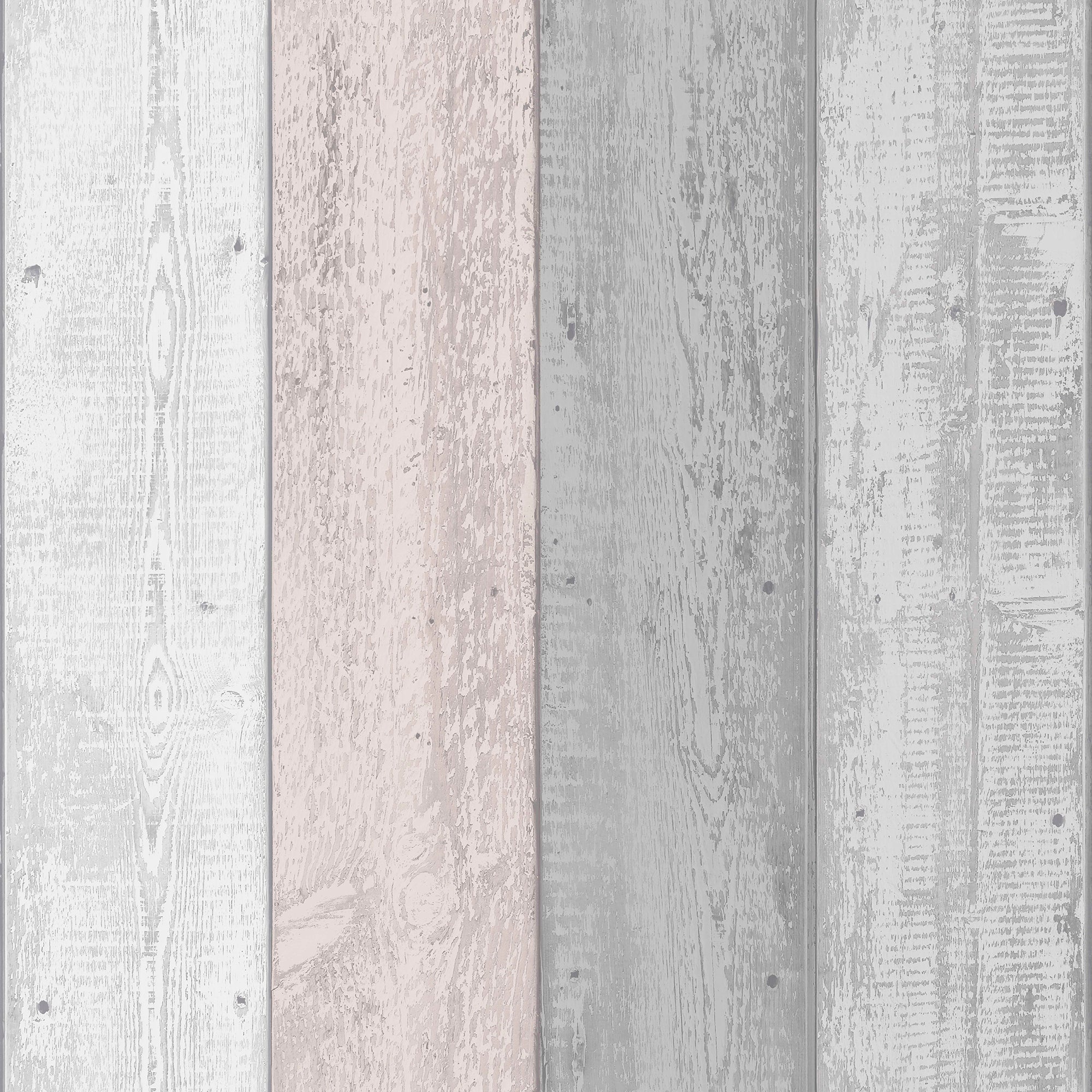 Painted Wood Pink and Grey SW12 by Arthouse