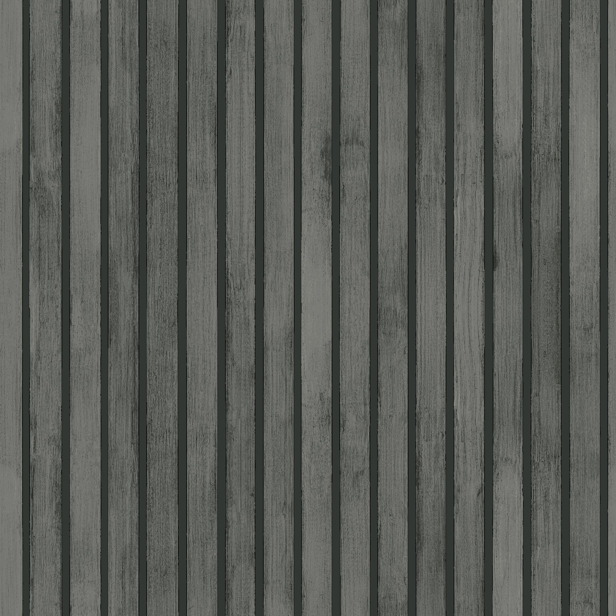 Wood Slats Charcoal Grey sw12 by Arthouse