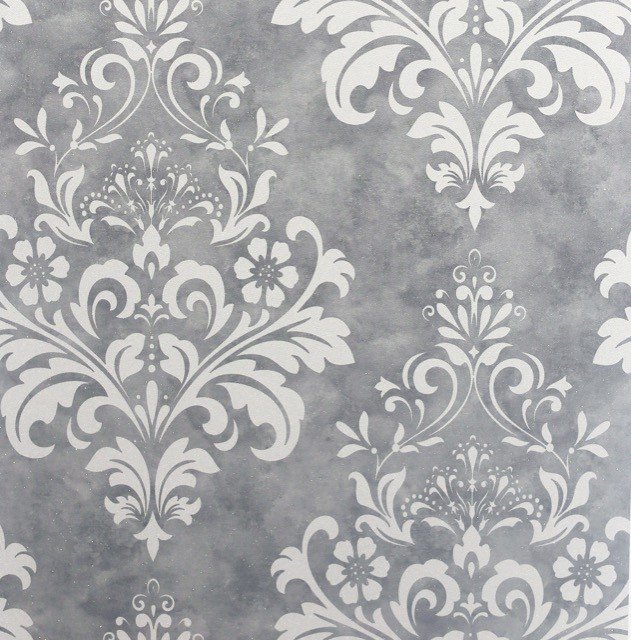 Baroque Damask Wallpaper 251901 by Arthouse