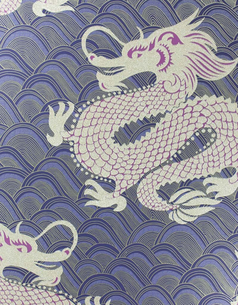Celestial Dragon Wallpaper W6545-03 by Matthew Williamson