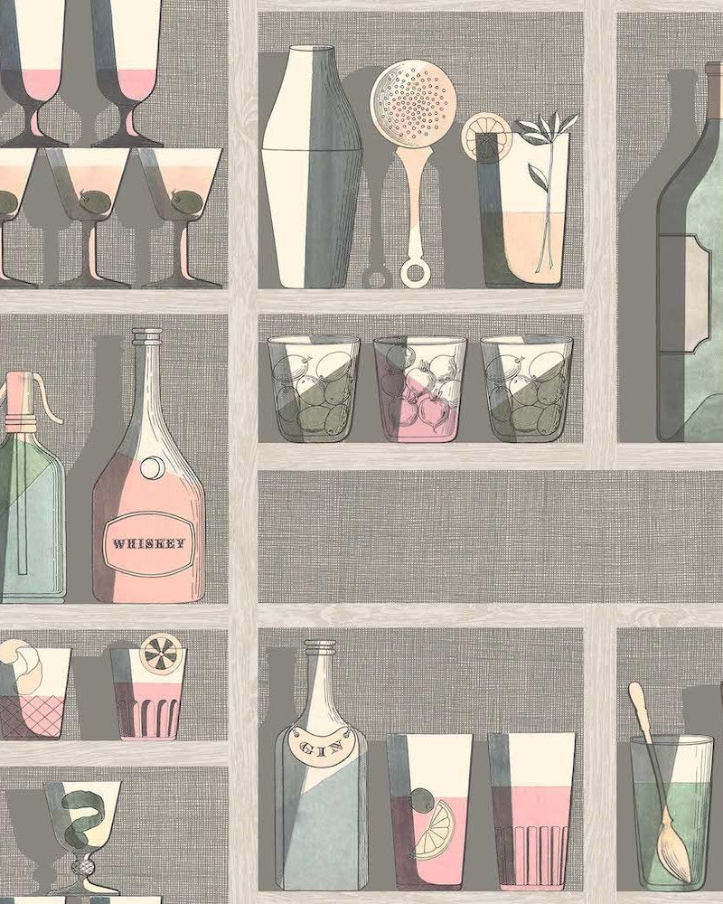 Cocktails Wallpaper 114-23044 by Cole & Son