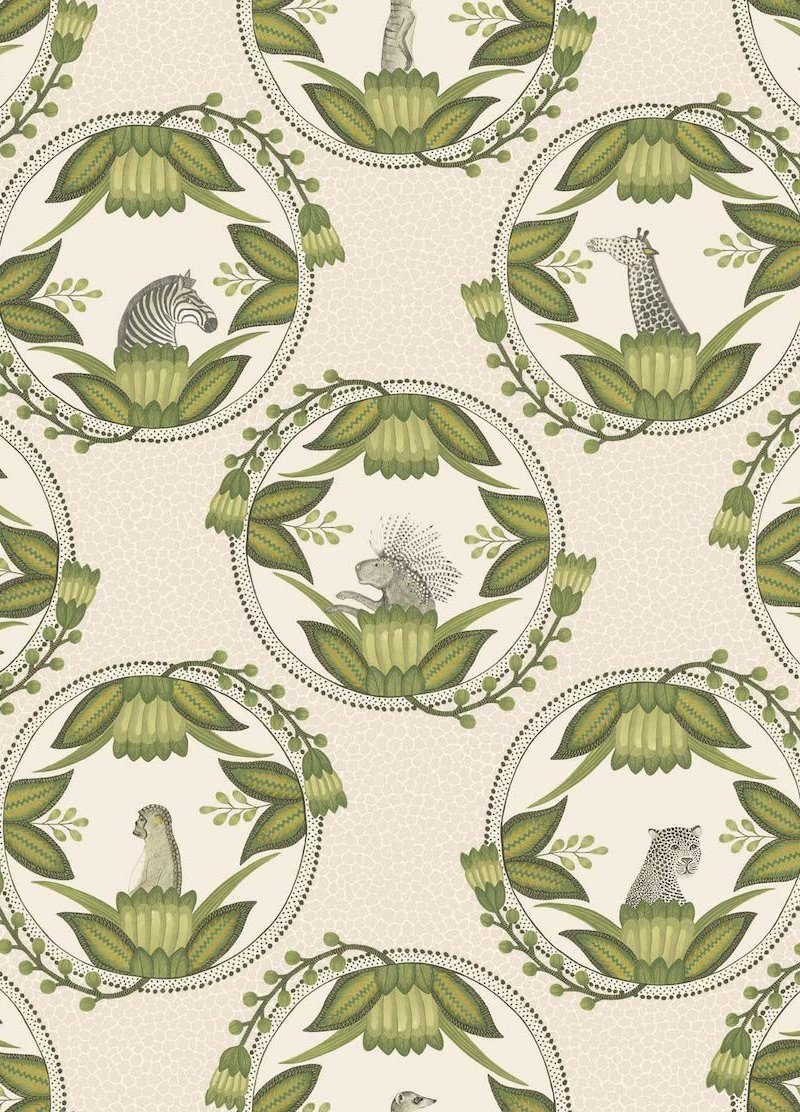 Cole And Son Ardmore Cameos Wallpaper 109-9041 by Cole & Son