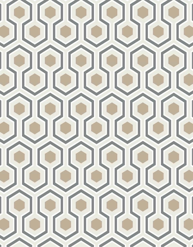 Cole And Son Hicks Hexagon Wallpaper 95-3016 by Cole & Son