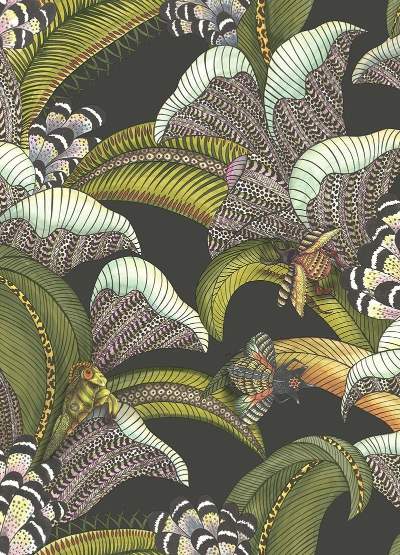 Cole And Son Hoopoe Leaves Wallpaper 119/1002 by Cole & Son