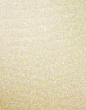 Crocodilo Vinyl Wallpaper W6337-02 by Osborne & Little