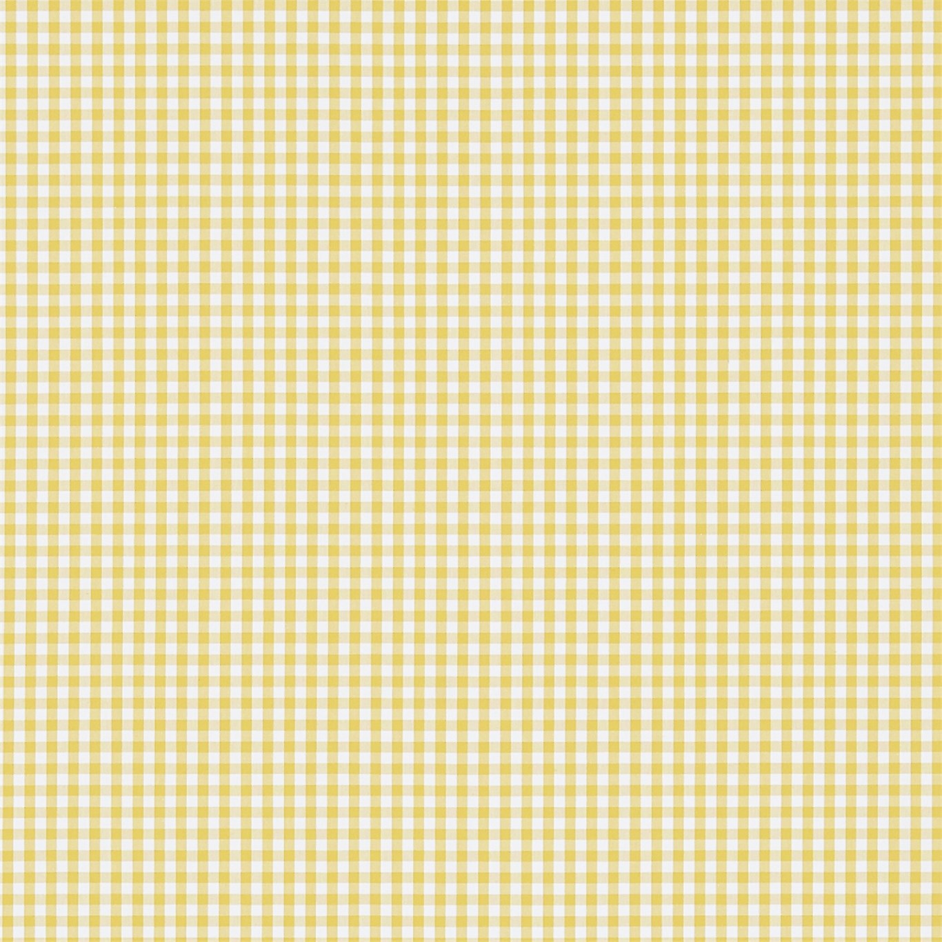 Whitby Yellow/Ivory Fabric By Sanderson