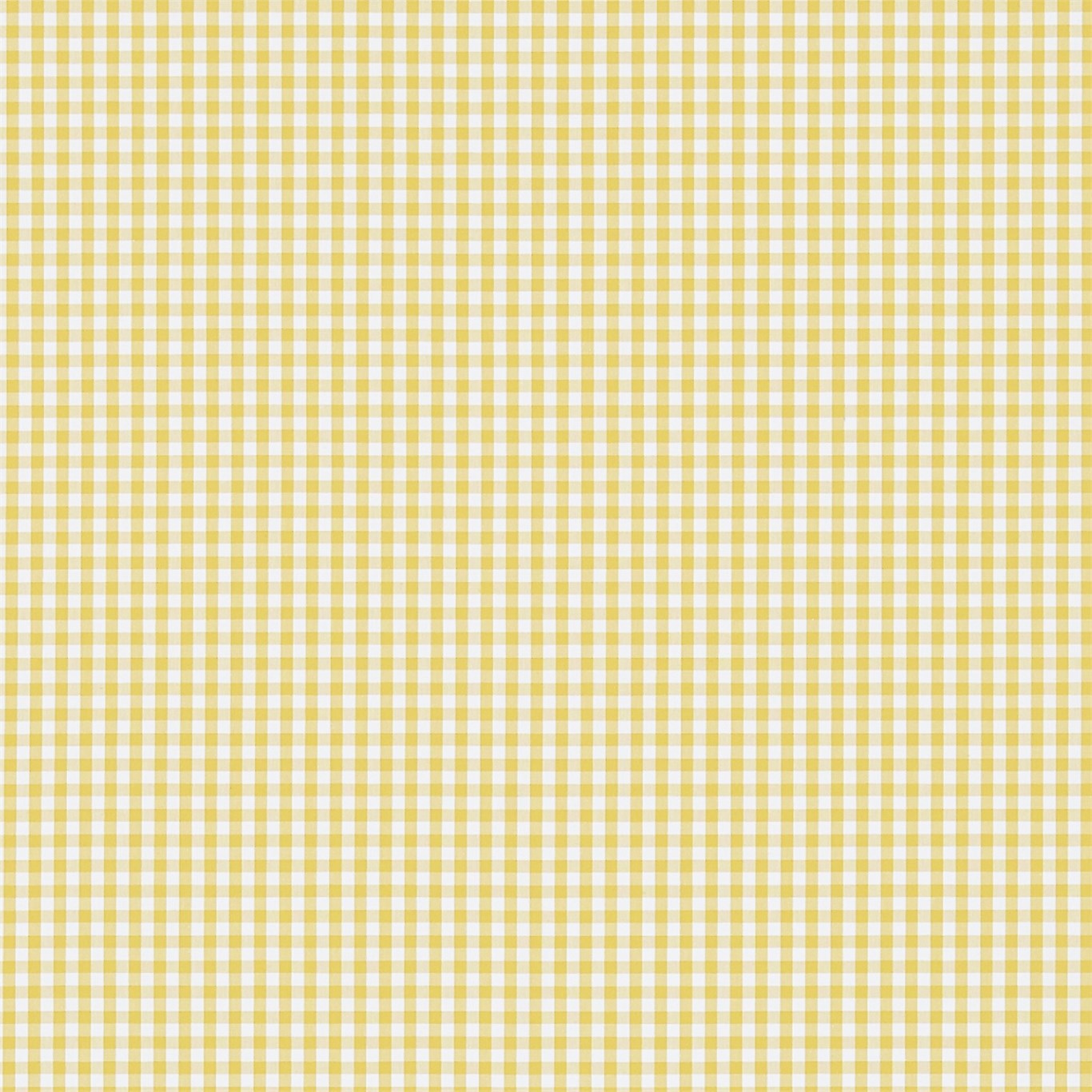 Whitby Yellow/Ivory Fabric By Sanderson