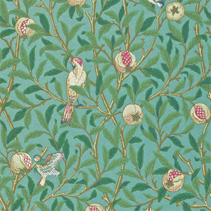 William Morris Bird And Pomegranate Wallpaper DCMW216820 by Morris & Co
