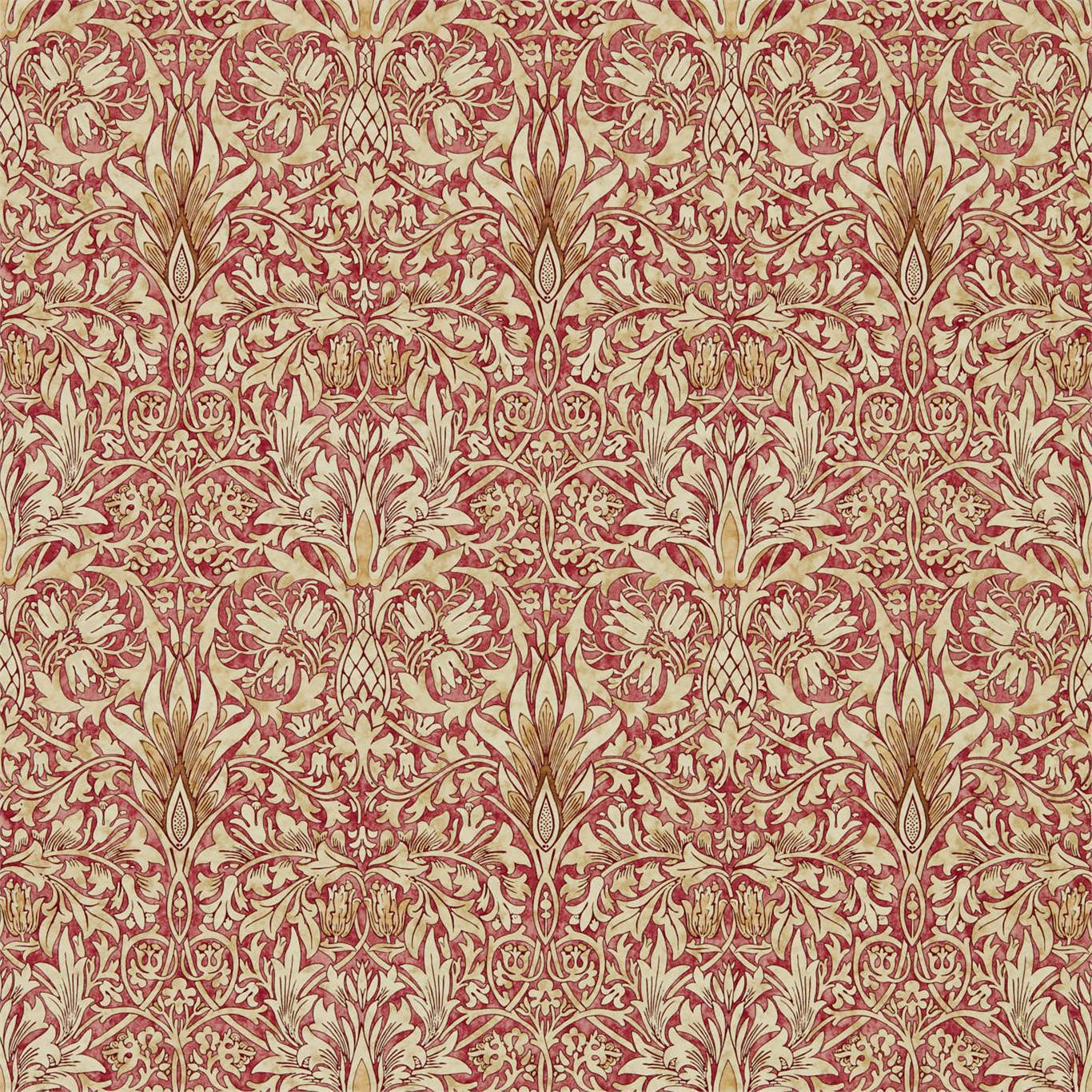 Snakeshead Madder/Gold Wallpaper DCMW216847 by Morris & Co