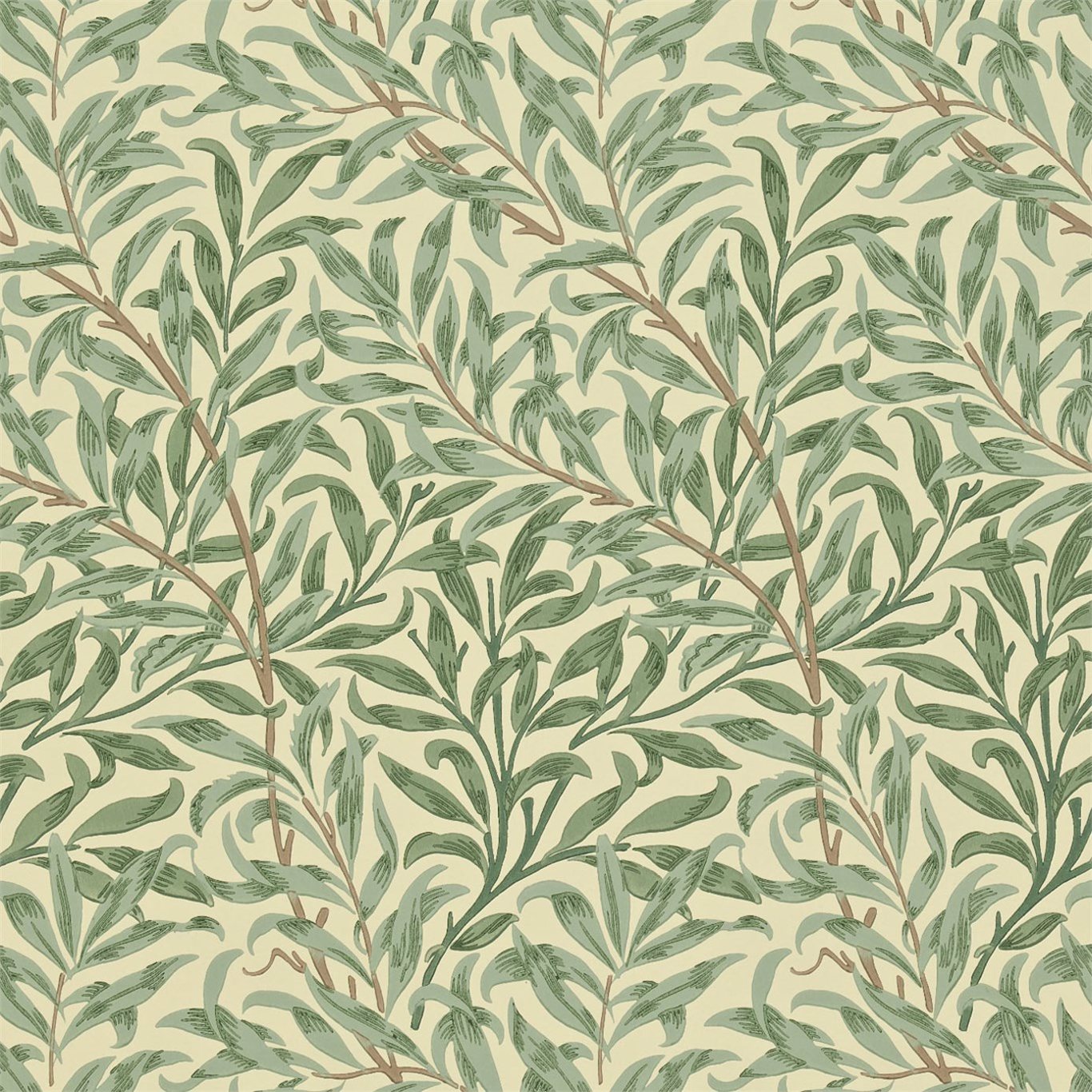 William Morris Willow Boughs Wallpaper DCMW216866 by Morris & Co