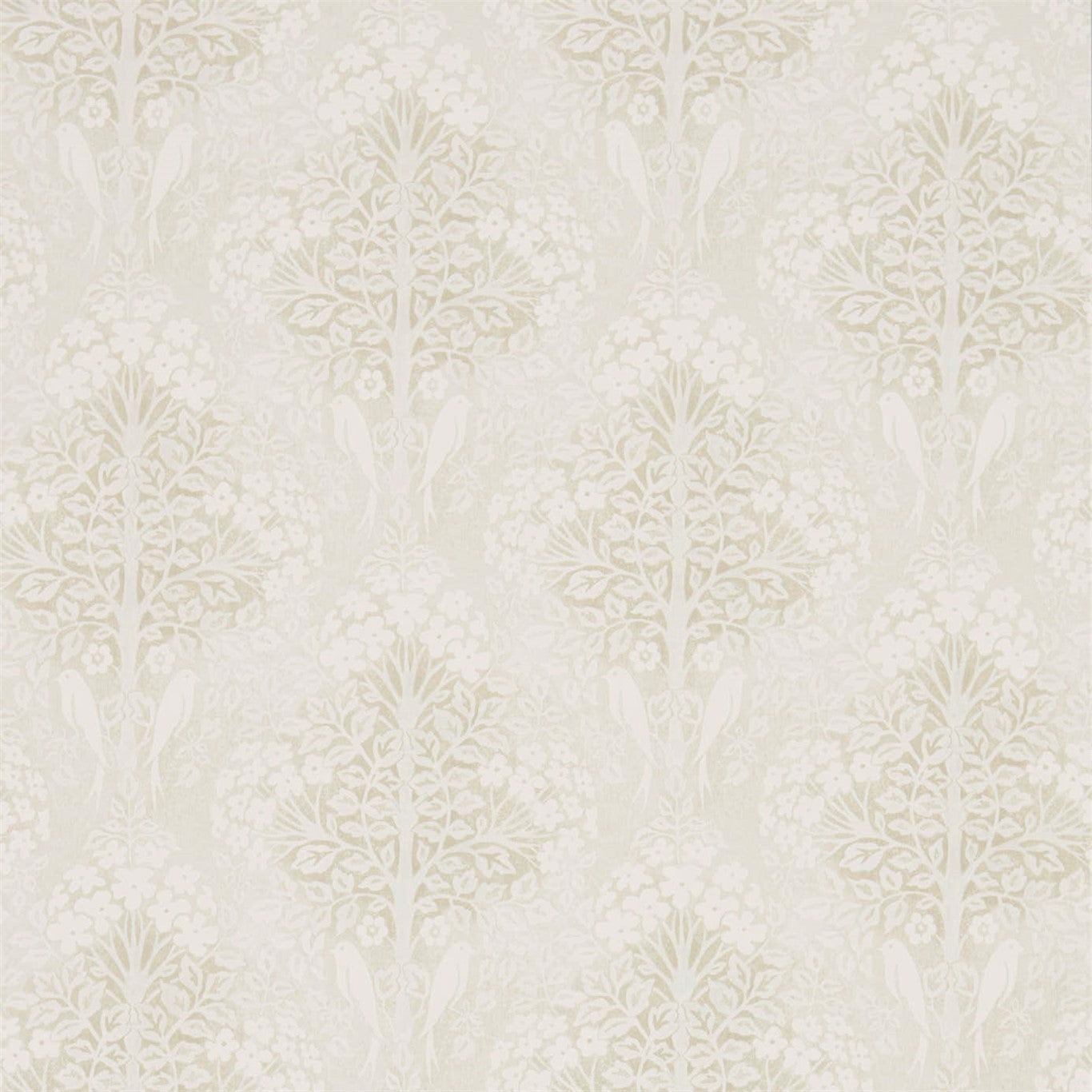 Lerena Ivory Wallpaper DDAM216397 by Sanderson