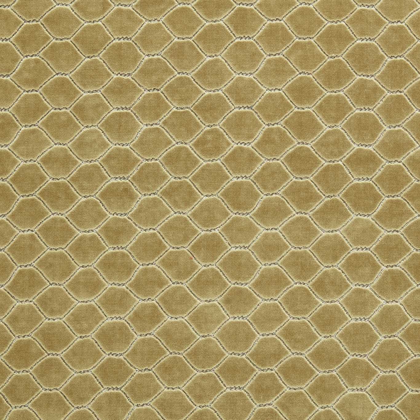 Faraday Velvet Geolu Fabric By Sanderson
