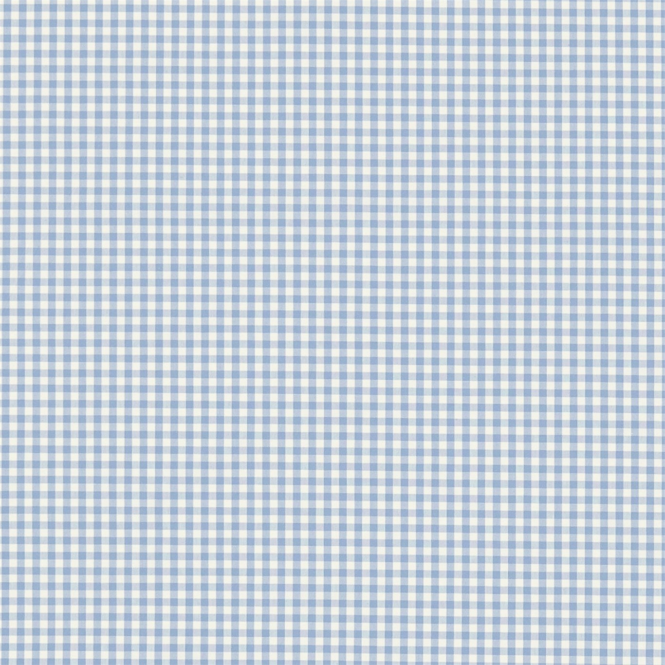 Whitby Powder Blue/Ivory Fabric By Sanderson