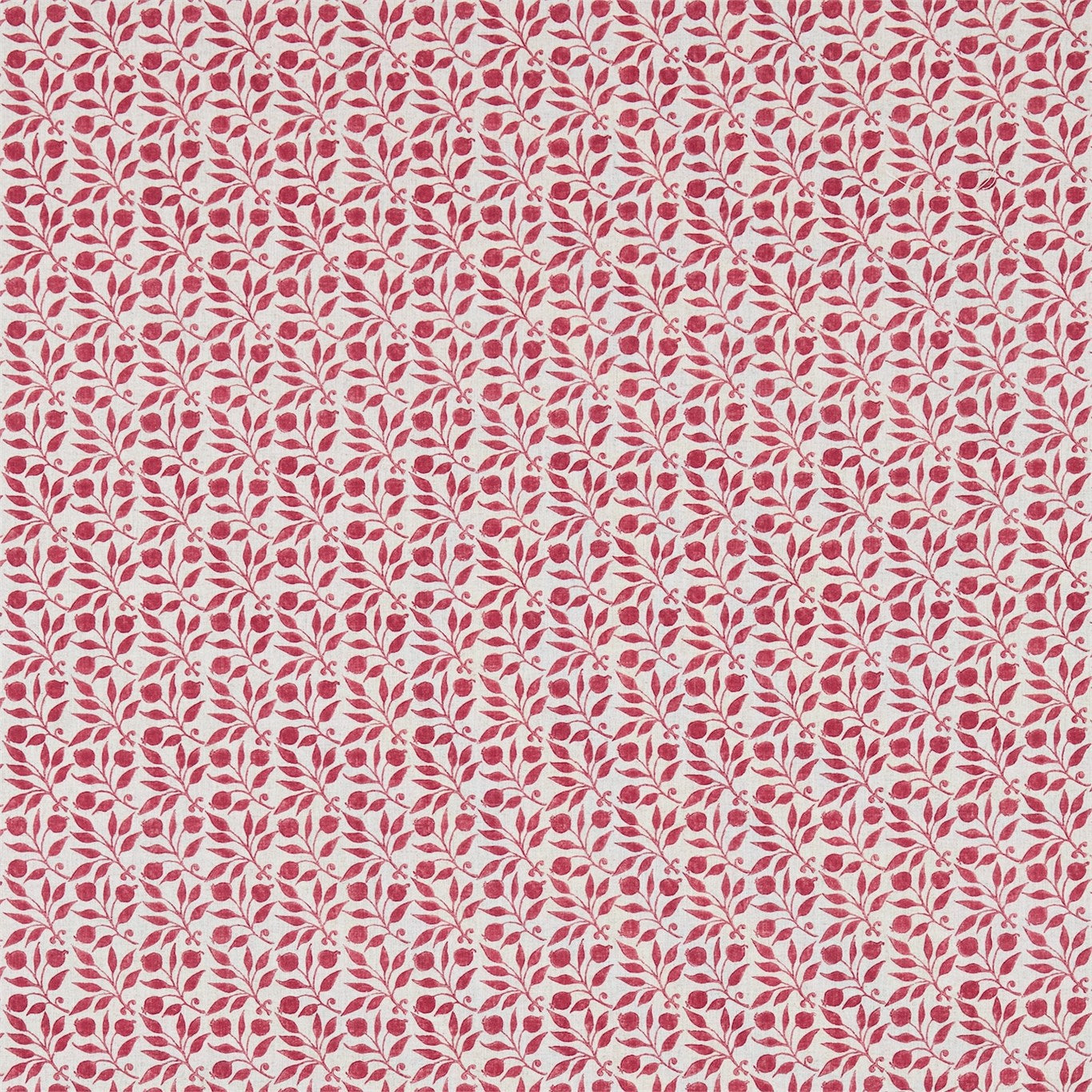 Rosehip Rose Fabric By Morris & Co