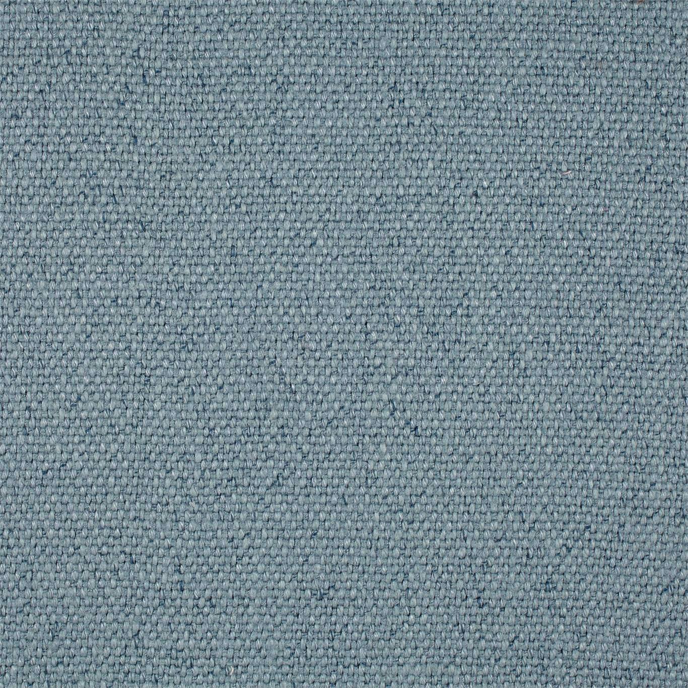 Woodland Plain Sea Blue Fabric By Sanderson