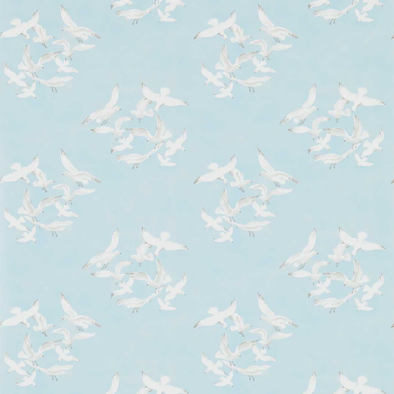 Seagulls Blue Wallpaper DVIN214585 by Sanderson