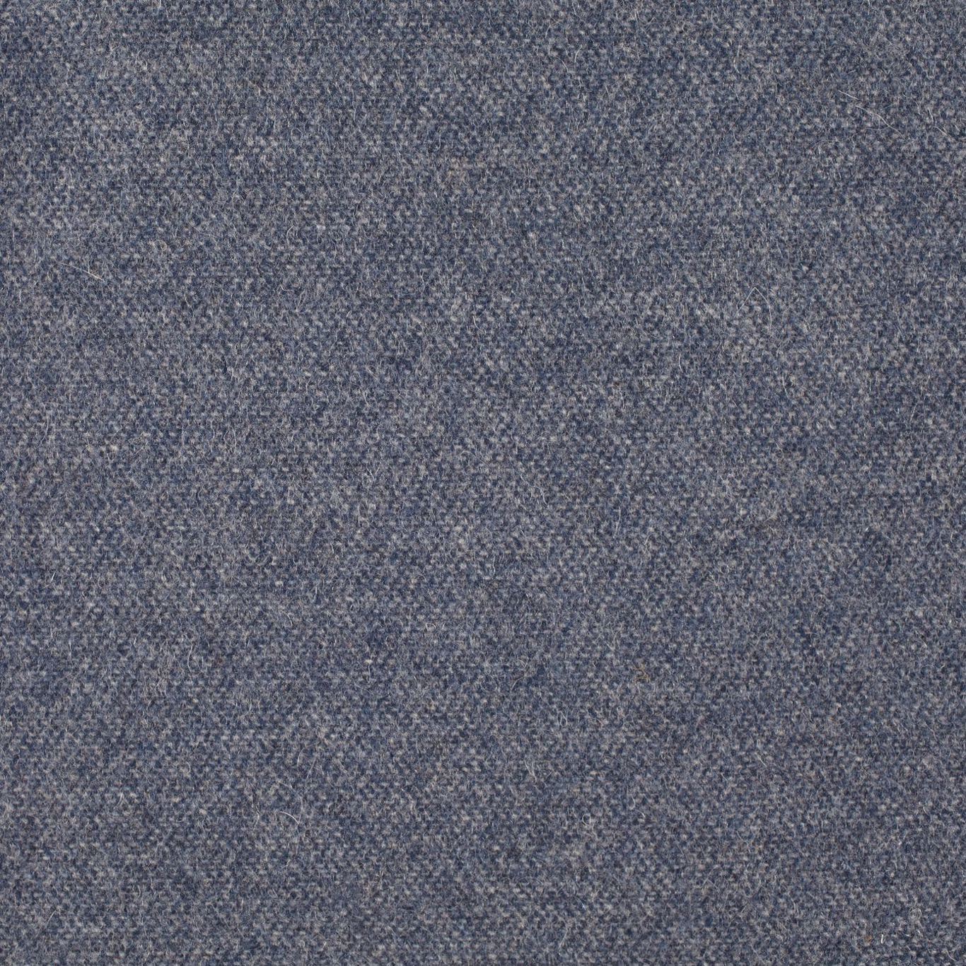 Byron Wool Plains Grey Blue Fabric By Sanderson
