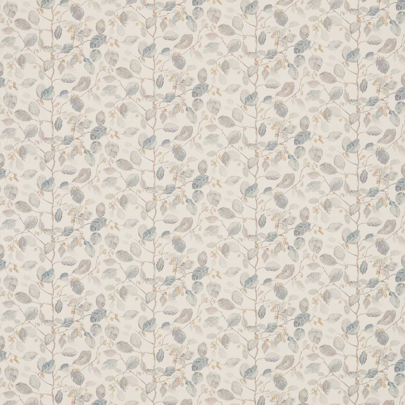 Woodland Berries Grey/Silver Fabric By Sanderson