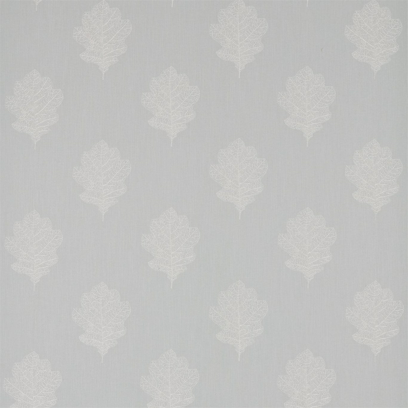 Oak Filigree Grey/Blue Fabric By Sanderson