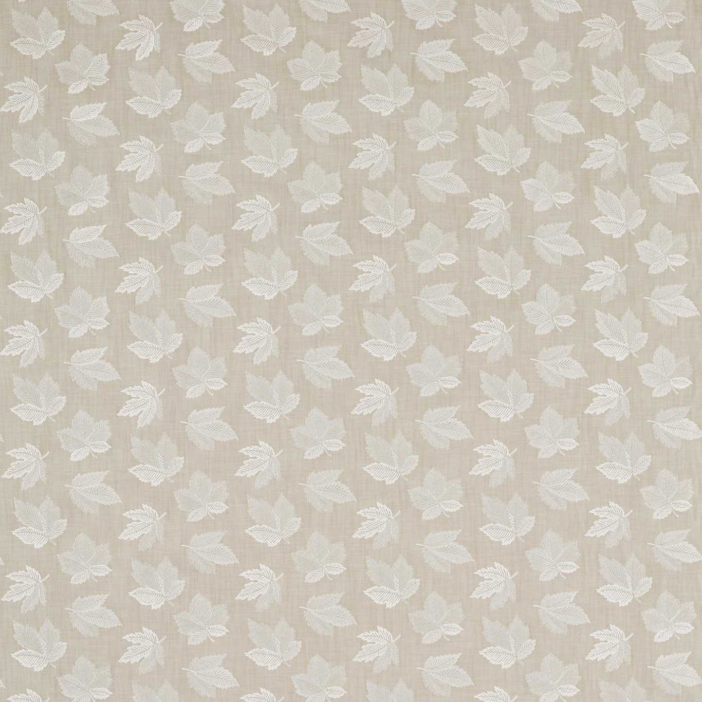 Flannery Briarwood/Cream Fabric By Sanderson