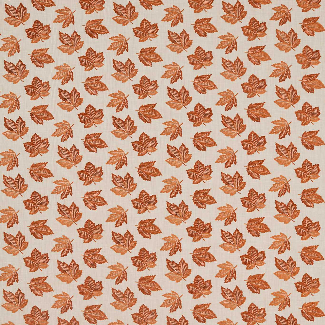 Flannery Russet Fabric By Sanderson