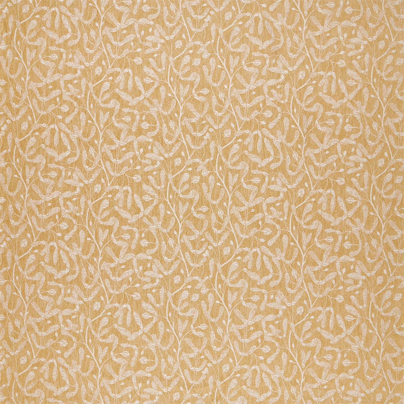 Trailing Sycamore Weave Ochre Fabric By Sanderson