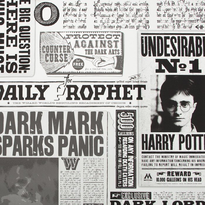 Daily Prophet - Harry Potter Wallpaper 108700 by Kids At Home