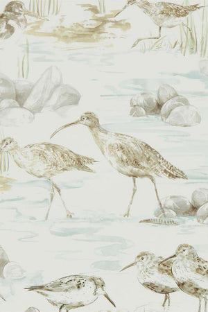 Estuary Birds Wallpaper DEBB216494 by Sanderson