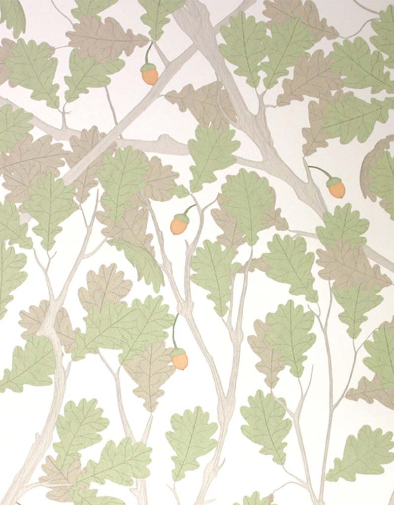Feuille De Chene Wallpaper W6430-04 by Osborne & Little