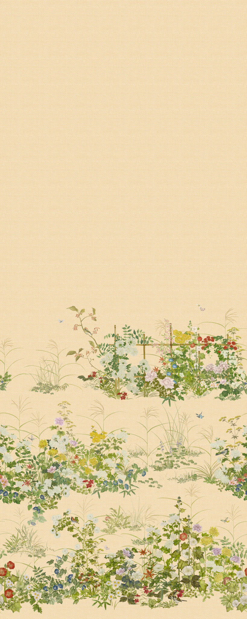 Scenic Flora - Japanese Paperweave wallpaper by Cole & Son 126/7025
