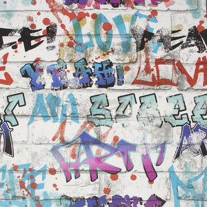 Graffiti Multi Wallpaper 101686 by Fresco