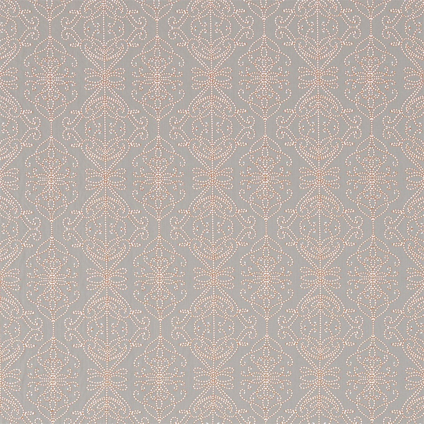 Java Stone/Papaya Fabric By Harlequin