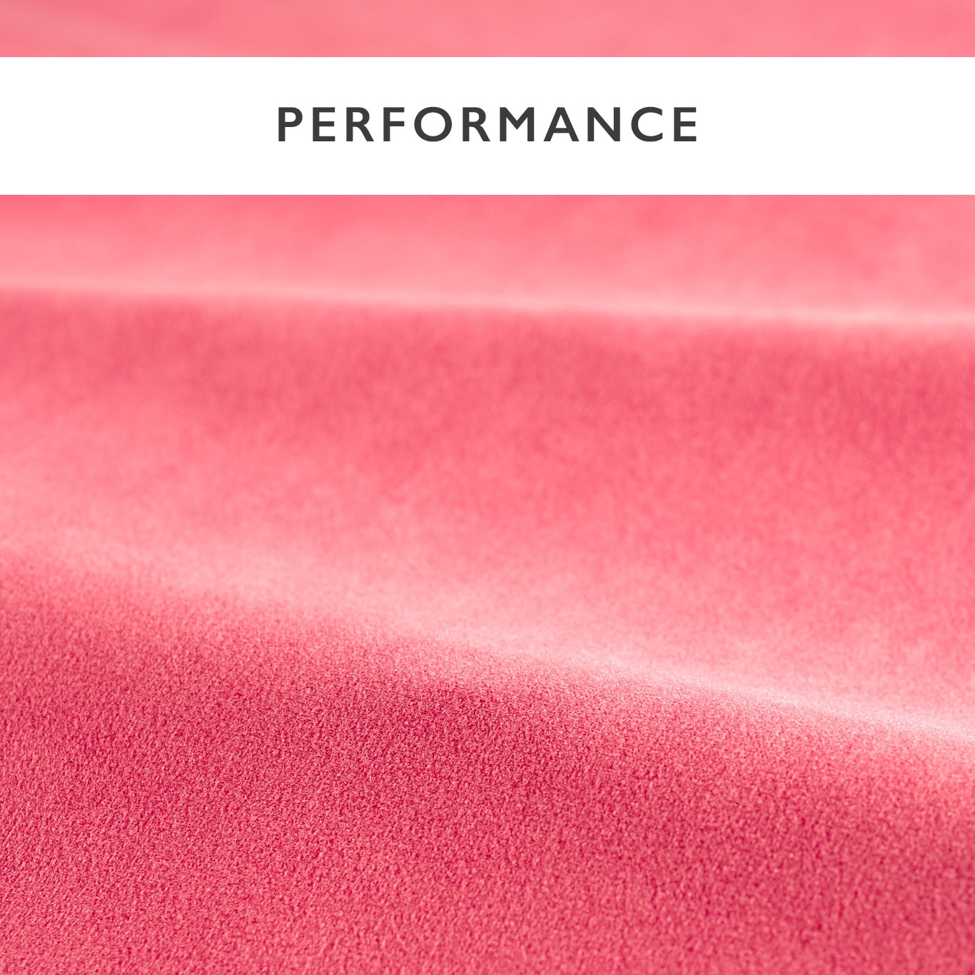 Performance Velvets Coral Fabric By Harlequin