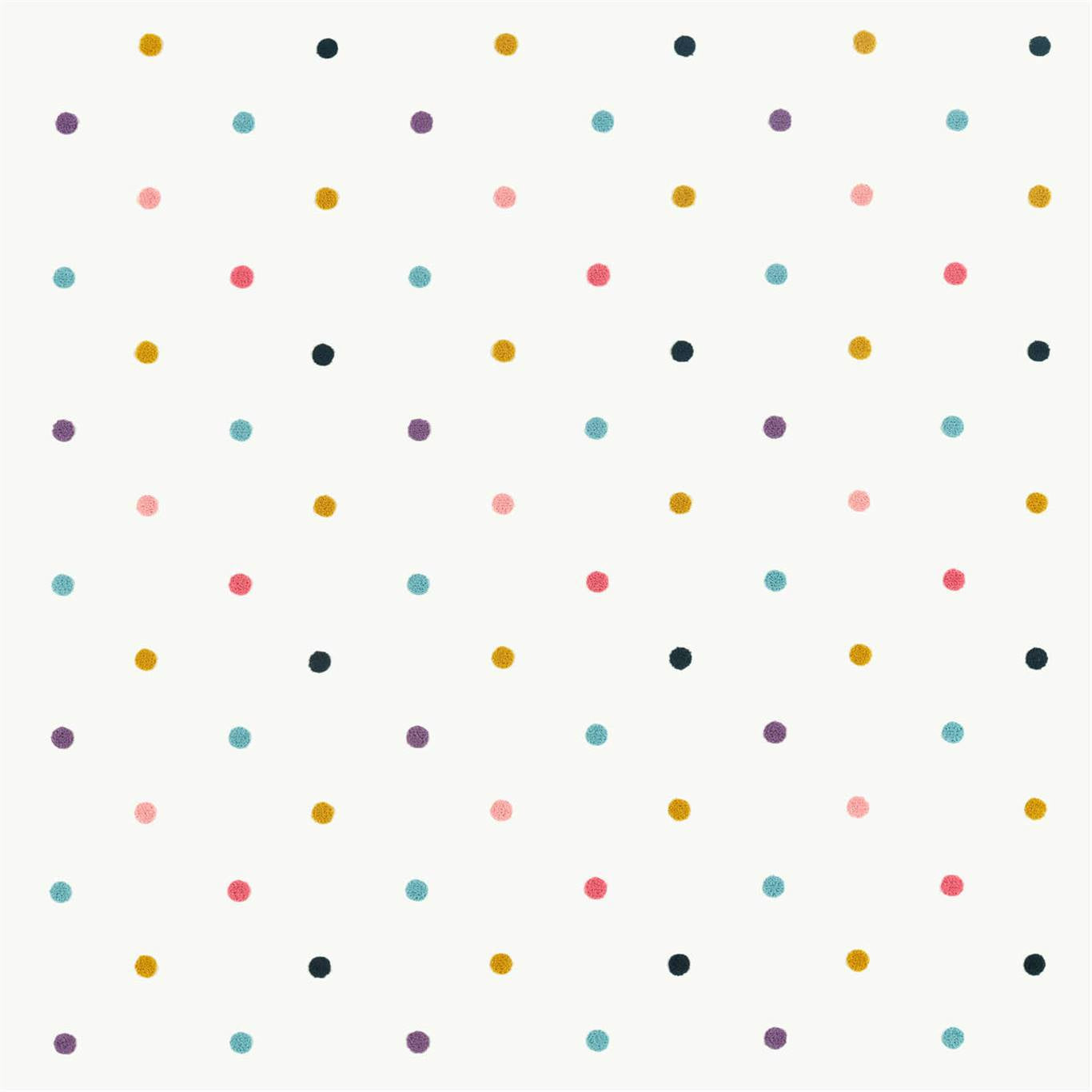 Bon Bon Raspberry/Grape/Sunflower/Blueberry Fabric By Harlequin