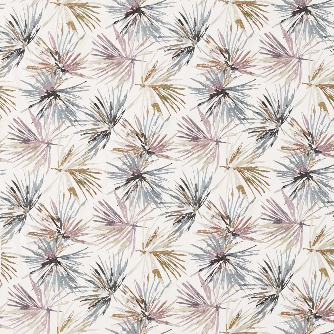 Aucuba Heather/Slate Fabric By Harlequin