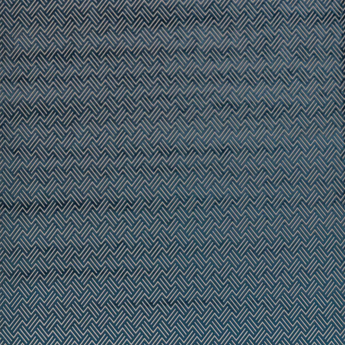 Triadic Coast Blue Fabric By Harlequin