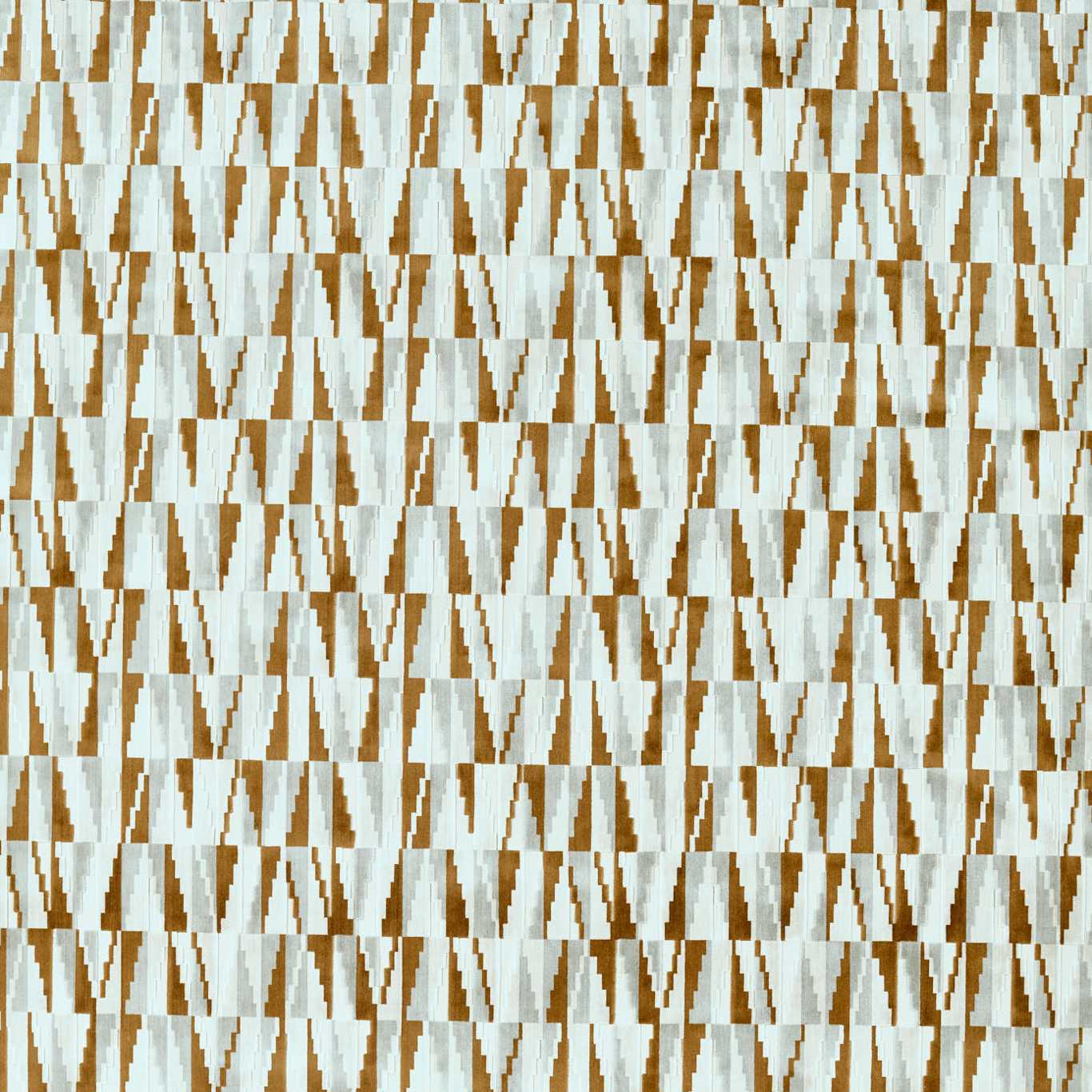 Acute Tobacco/ Slate Fabric By Harlequin