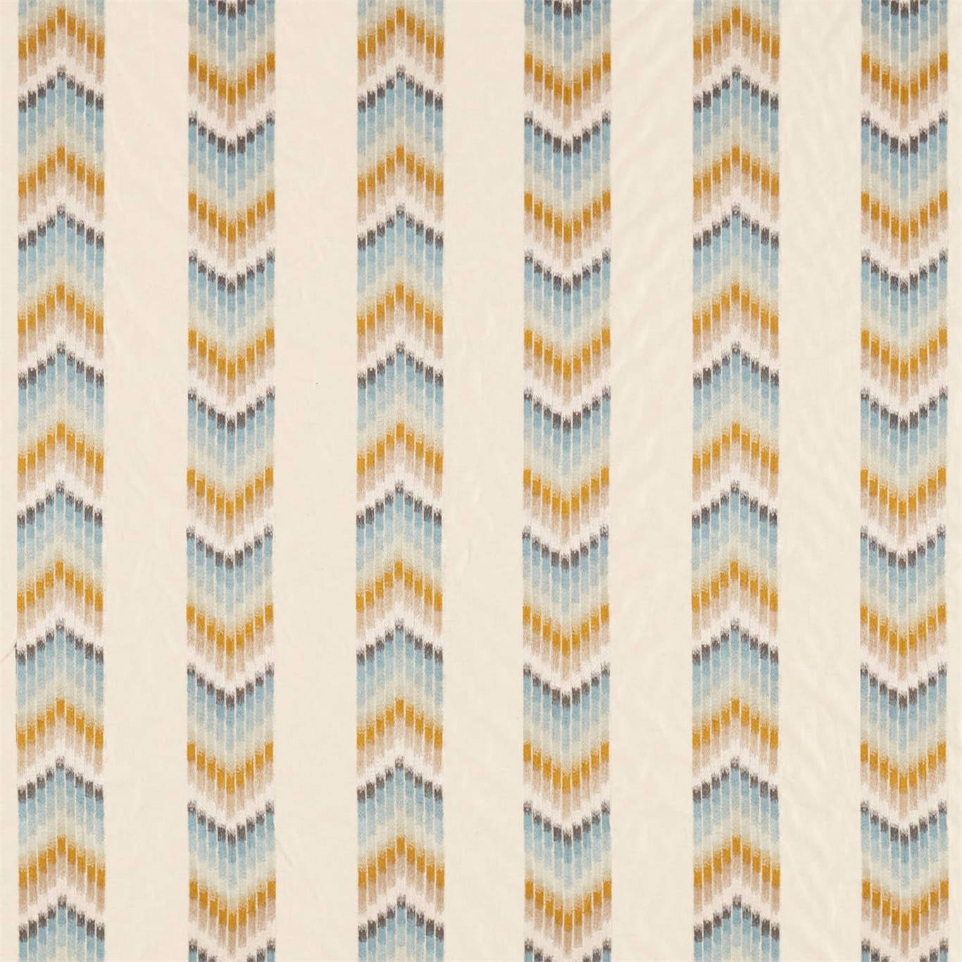 Kengo Gold/Topaz Fabric By Harlequin