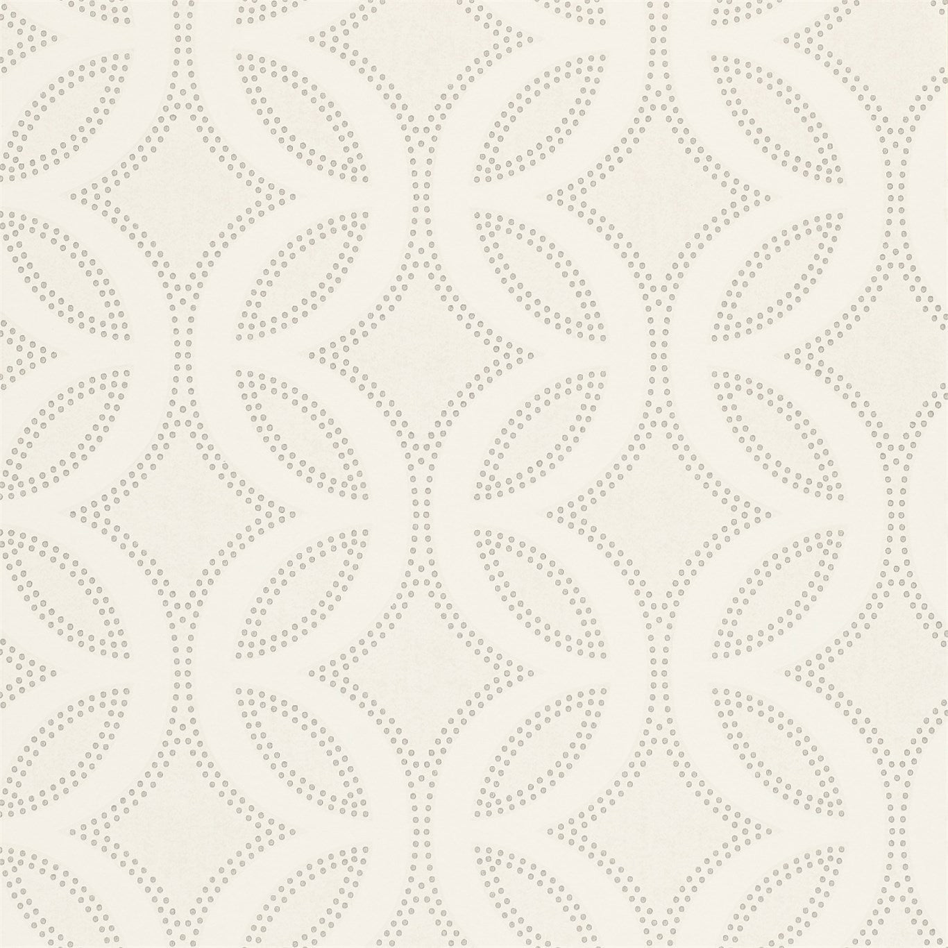 Caprice Chalk Pearl And Silver Wallpaper HPOW110594 by Harlequin