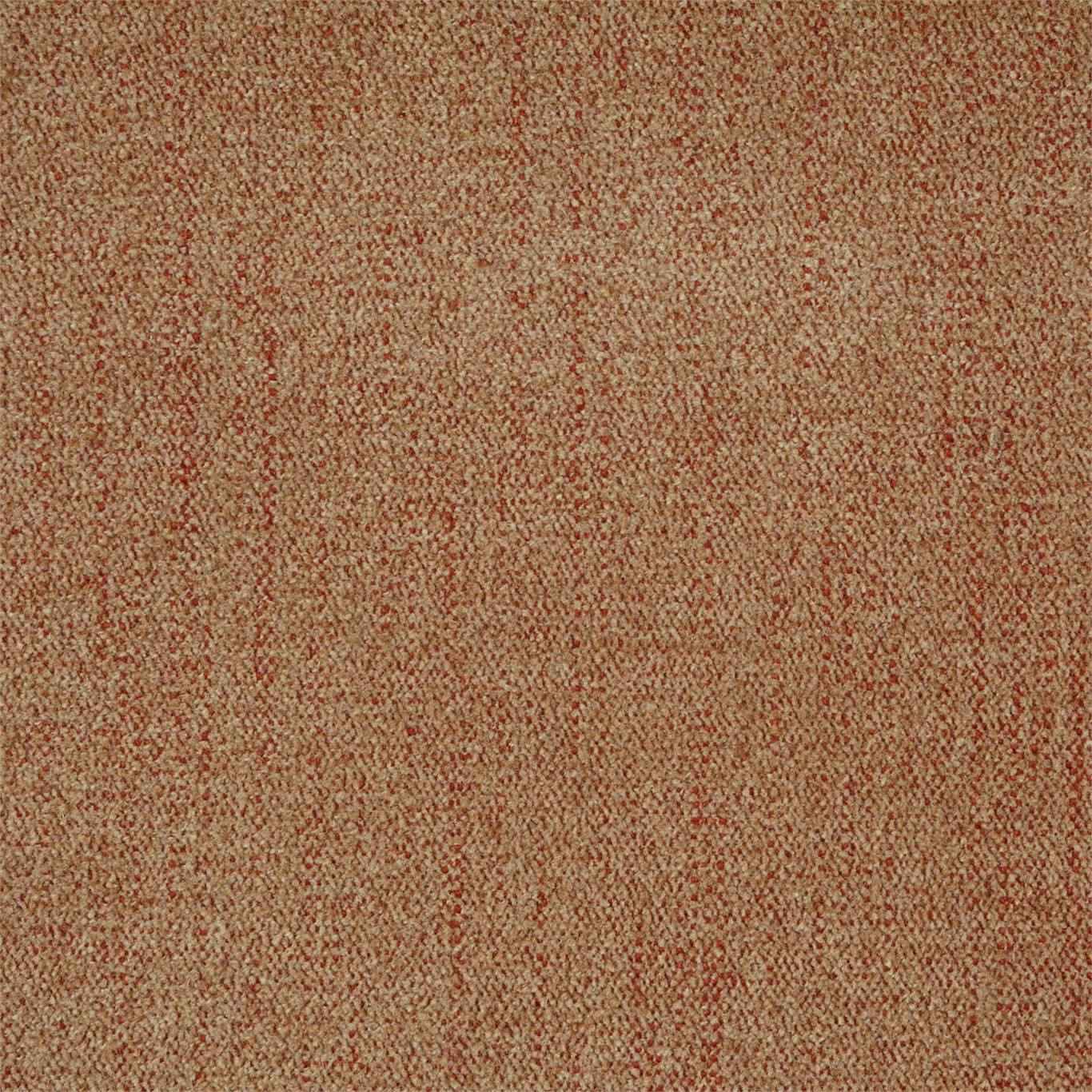 Marly Chenille Terracotta Fabric By Harlequin