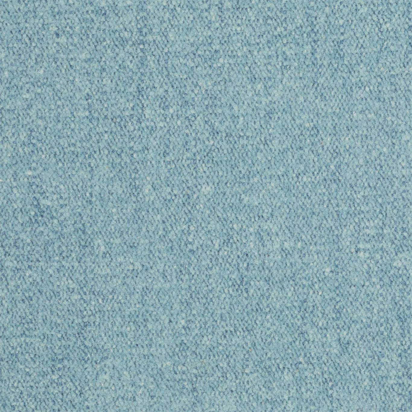 Marly Chenille Powder Blue Fabric By Harlequin