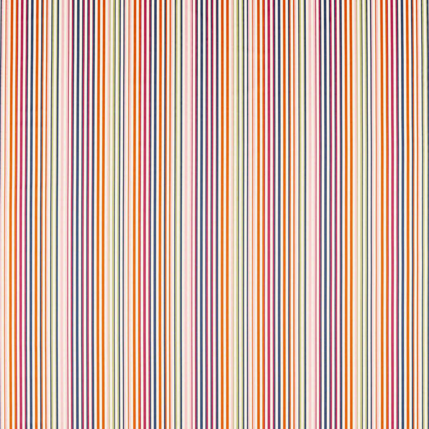 Calla Pomegranate/Clementine/Peony/Blueberry Fabric By Harlequin