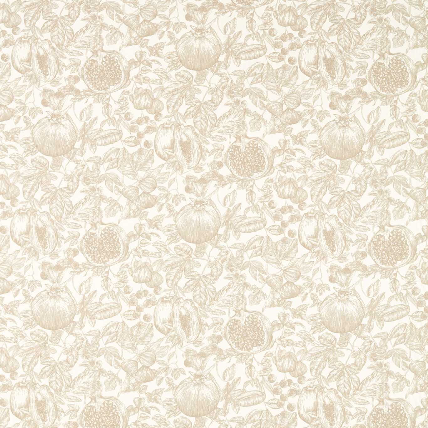 Melograno Shiitake/Fig Blossom Fabric By Harlequin