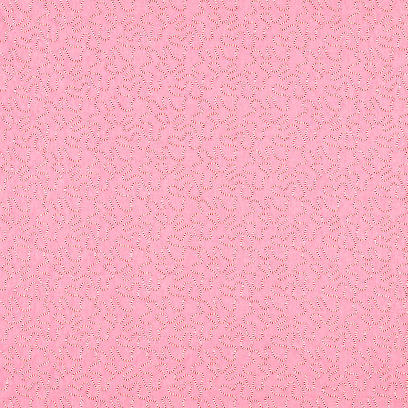 Wiggle Rose Quartz/Ruby Fabric By Harlequin