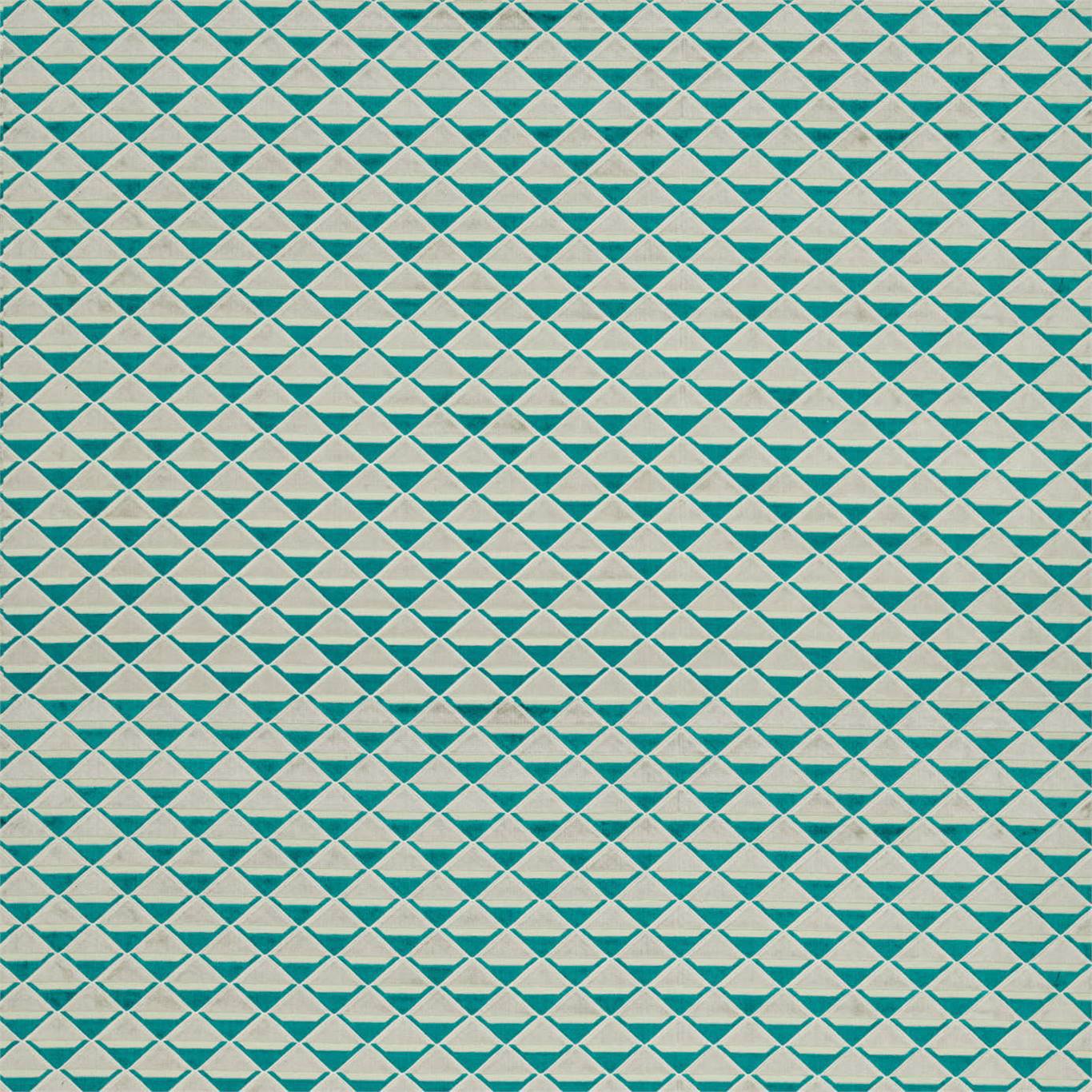 Petrova Kingfisher/Bronze Fabric By Harlequin