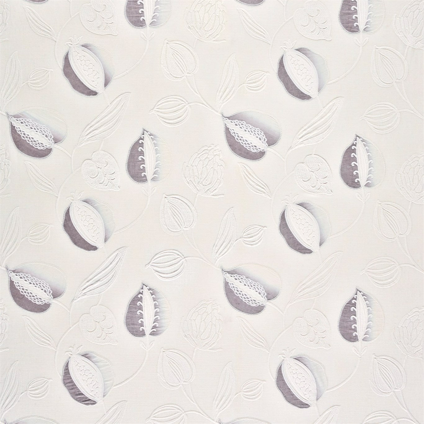 Abella French Grey Fabric By Harlequin