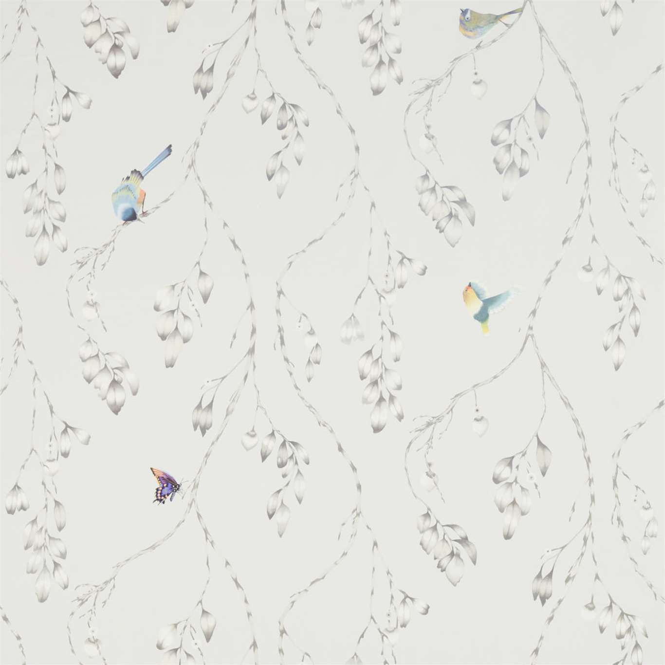 Iyanu Mist/Linden Fabric By Harlequin