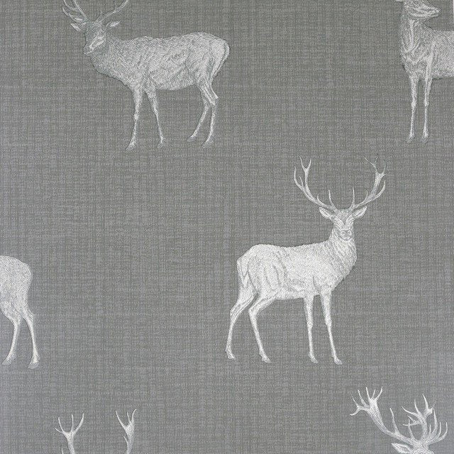 Heritage Stag Wallpaper 909608 by Arthouse