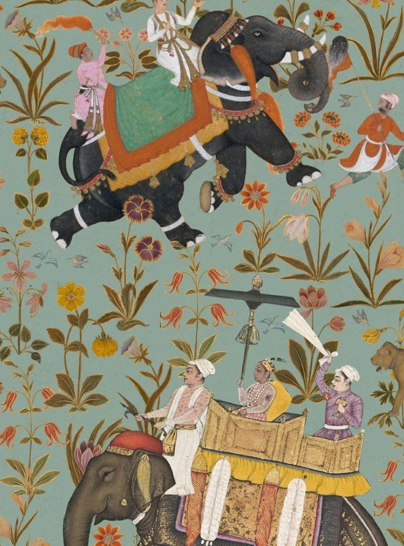 Hindustan Aquamarine Wallpaper WP20257 by Mind The Gap